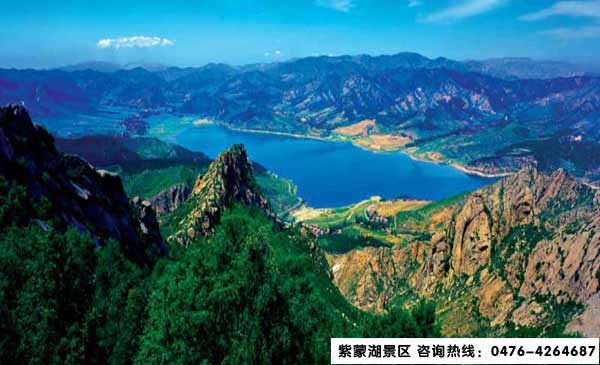 紫蒙湖風(fēng)光