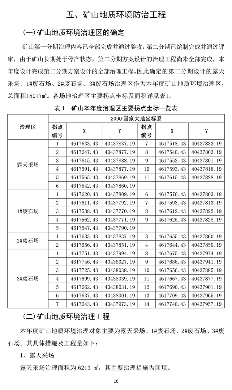 桃古圖膨潤(rùn)土礦2020年度地質(zhì)環(huán)境治理與土地復(fù)墾計(jì)劃